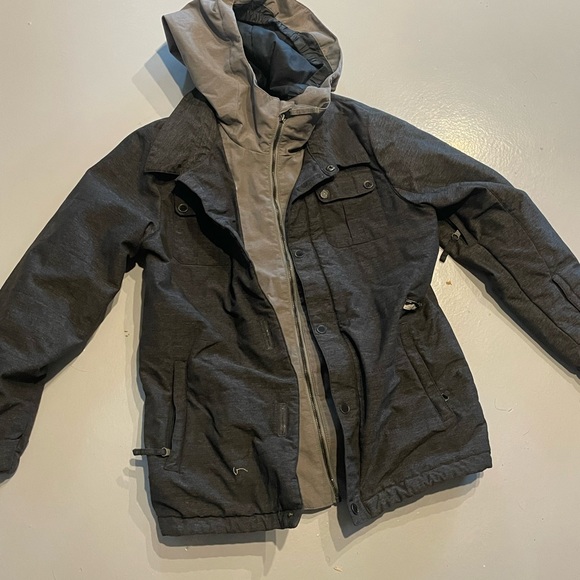 Dark grey Volcom Kids’ Ski Jacket - Picture 5 of 6